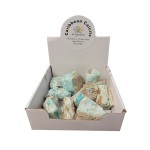 Calcite Carribbean Rough Stone Chunks (1Kg)
